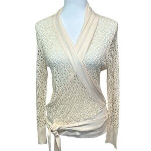 Silk Assets Wrap Sweater